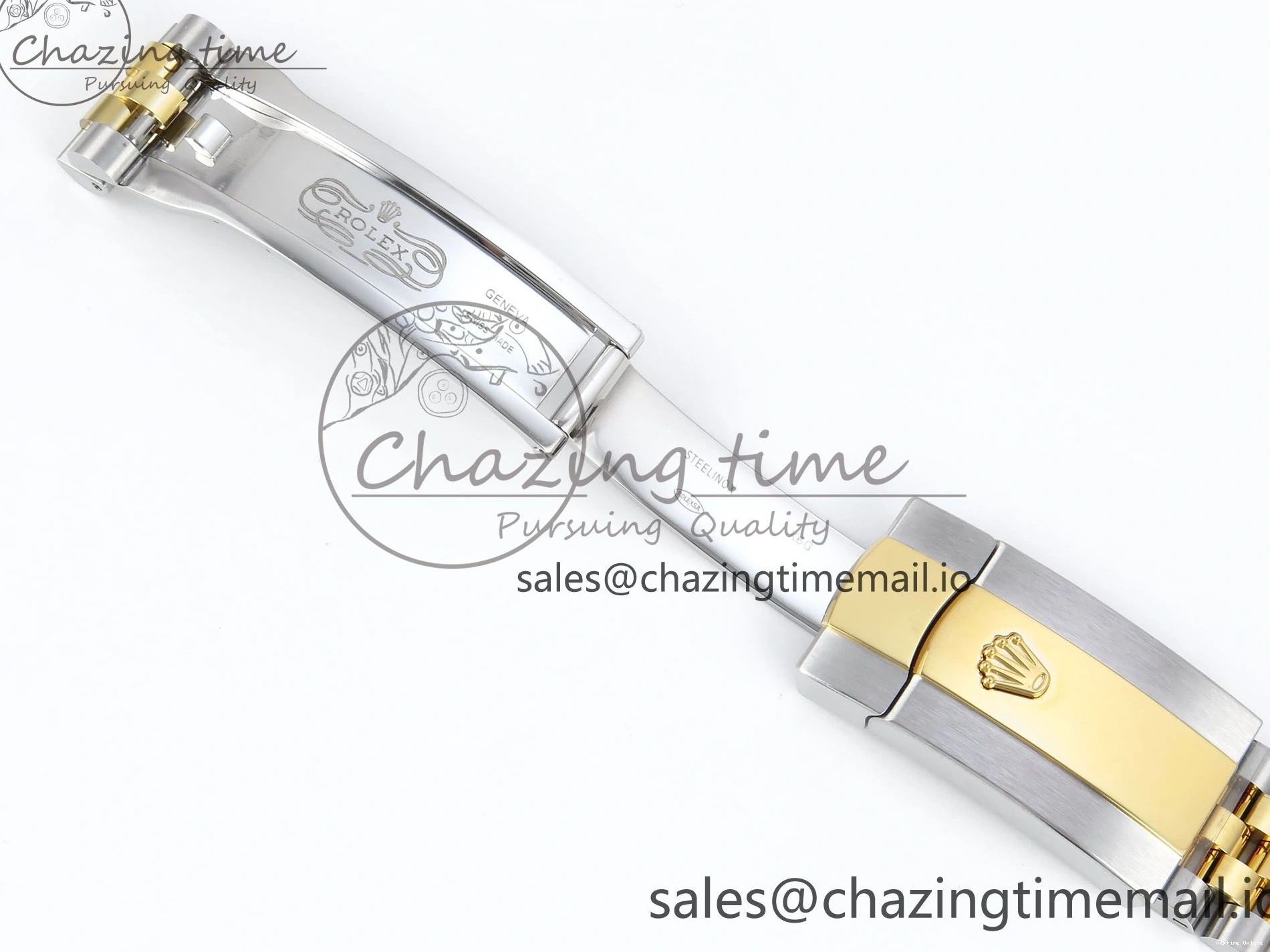 1225 Resilient DateJust 36 126233 EWEF Best Edition YG Stick Dial on SS YG Jubilee Bracelet A 624